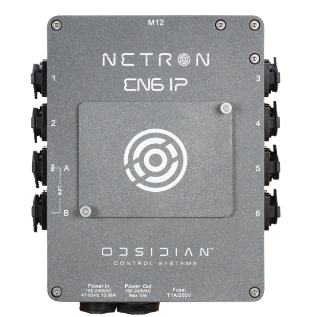 Obsidian Netron EN6 IP – Ethernet na DMX brána s RDM