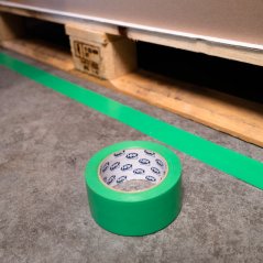 PVC tape for marking floors and safety zones