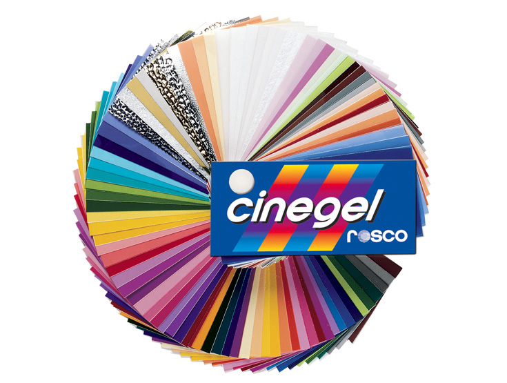 Kompletní sortiment fólií Rosco Cinegel