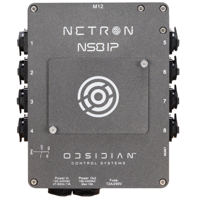 Obsidian Netron NS8 IP – Síťový switch