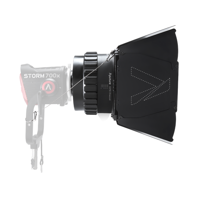 Aputure CF10 Fresnel a klapky kit