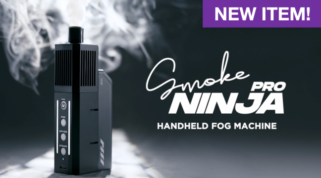 PMI SmokeNINJA PRO Basic Kit – Profesionální ruční mlhovač s příslušenstvím