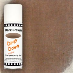 Dirty down Ageing spray 400ml - Dark brown (tmavě hnědá)